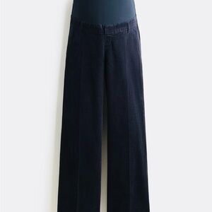 H&M Mama Maternité Dark Navy Maternity Corduroy Pants